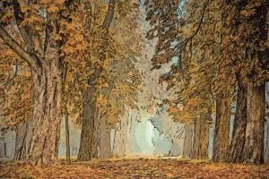 Herbstliche Bäume